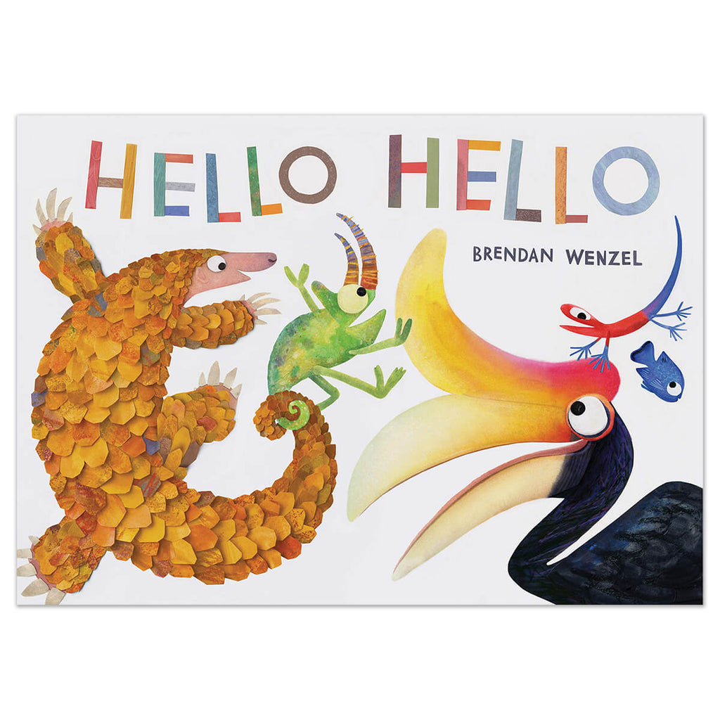 Hello Hello by Brendan Wenzel (Hardback)