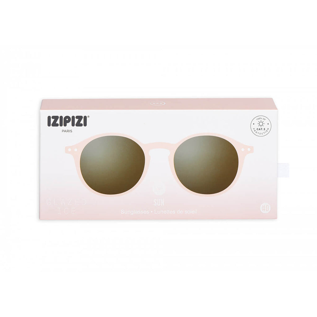Sun Adult Sunglasses #D in Rose Quartz by Izipizi