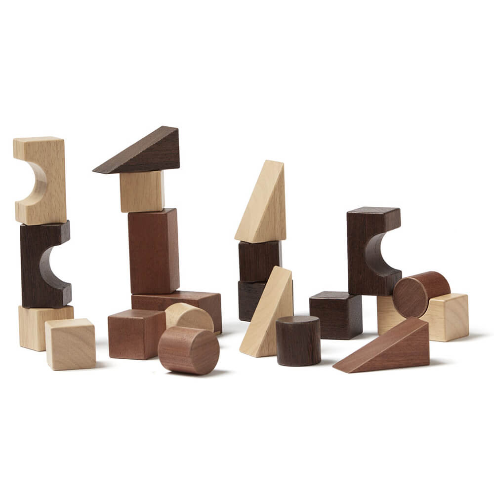 Building Blocks in Natural by Kids Concept