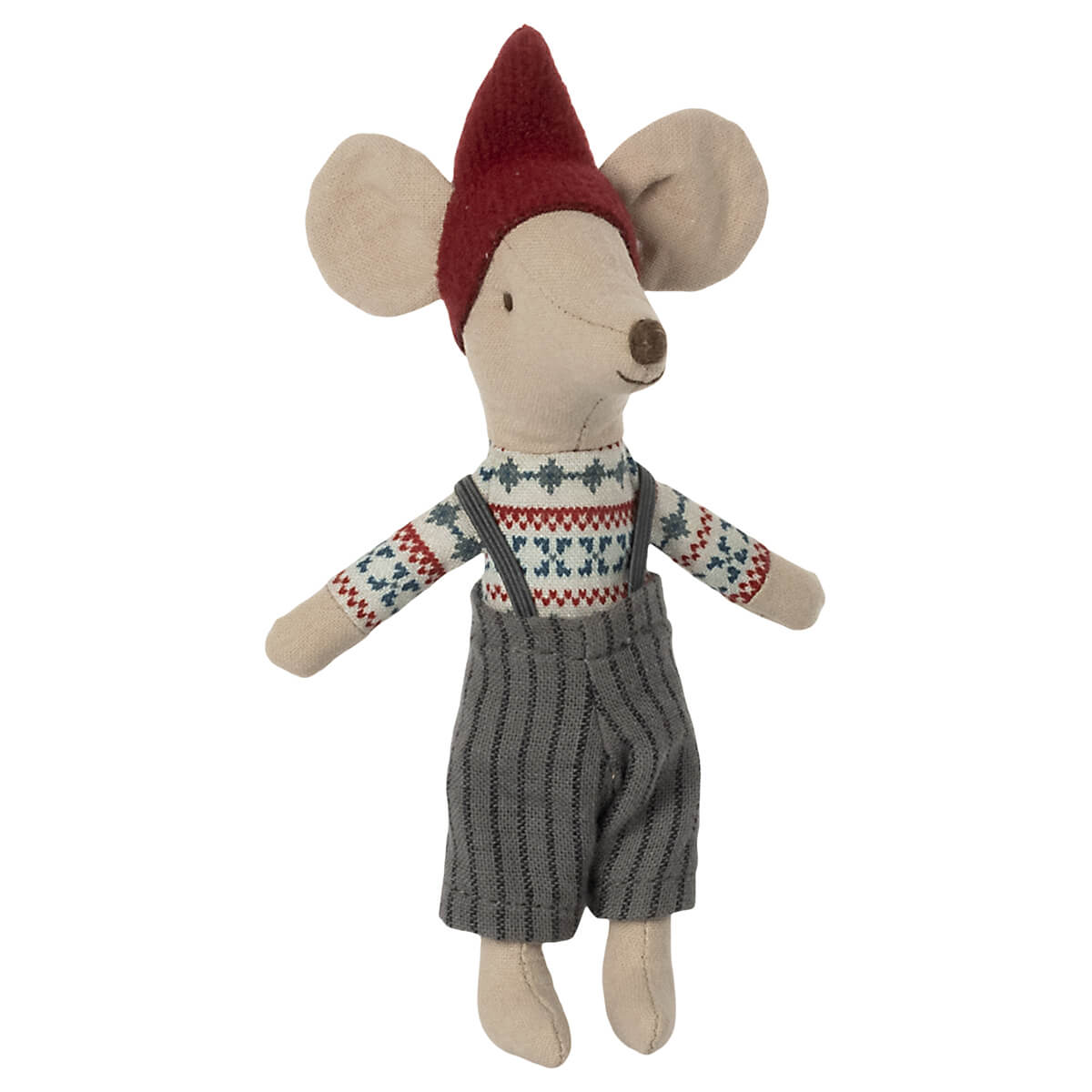 Christmas Big Brother Mouse in a Matchbox by Maileg