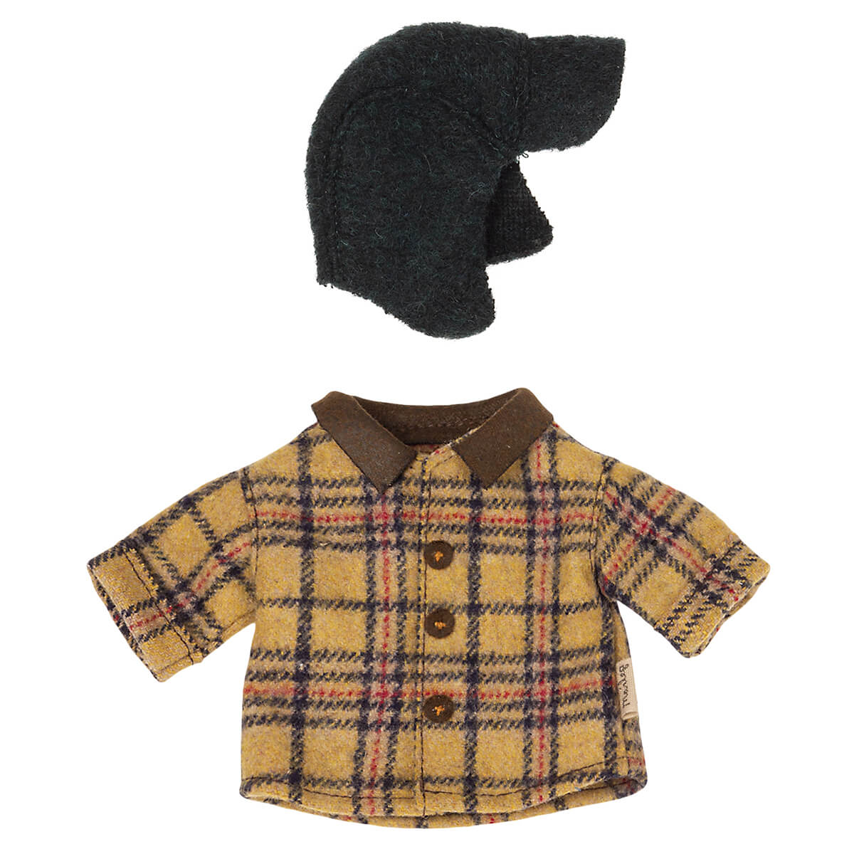 Woodsman Jacket and Hat For Teddy Dad by Maileg