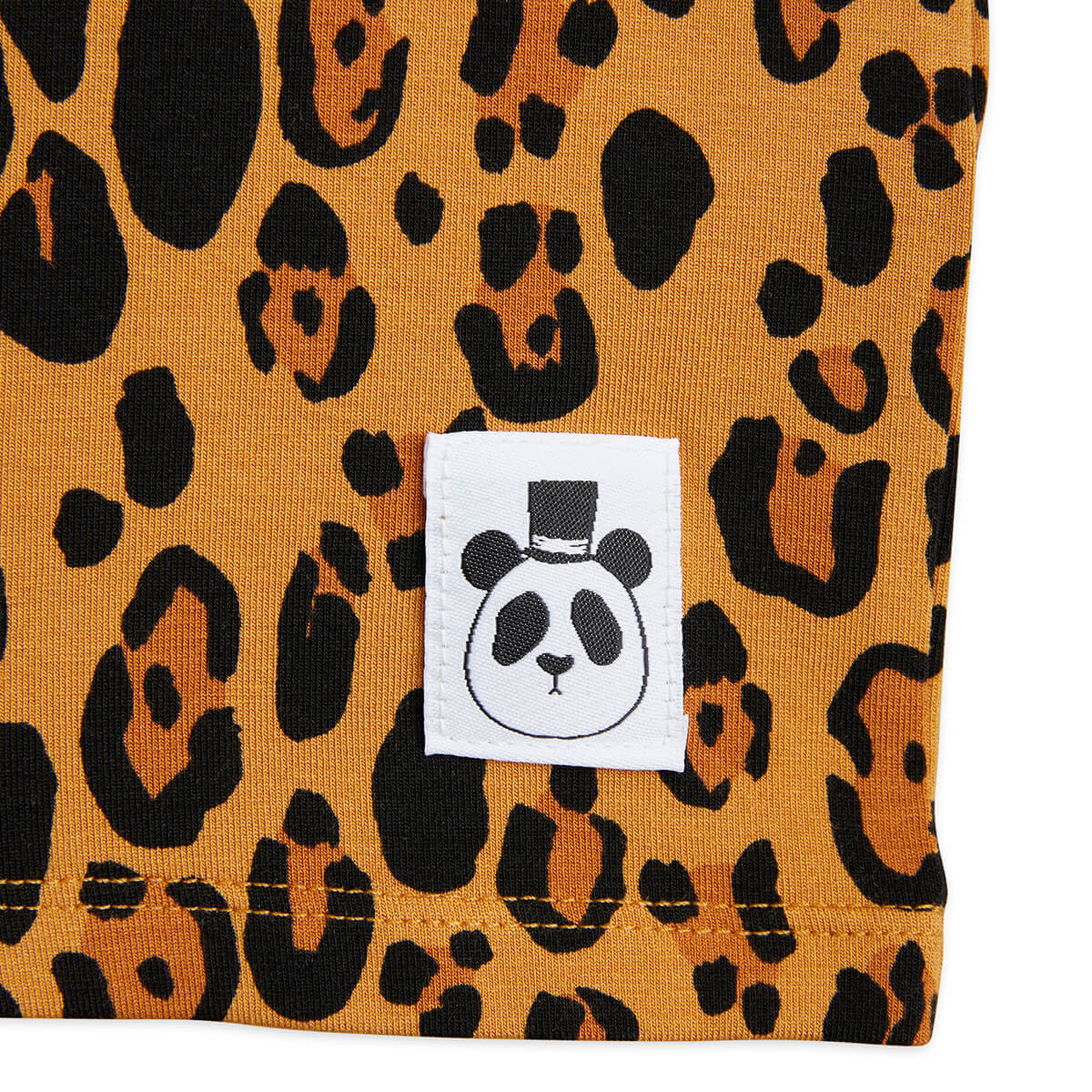 Basic Leopard T-Shirt in Tencel by Mini Rodini