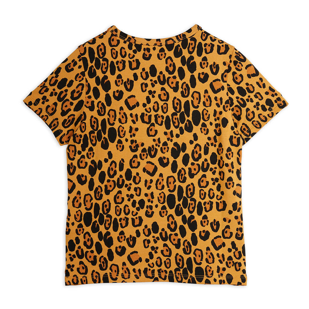 Basic Leopard T-Shirt in Tencel by Mini Rodini