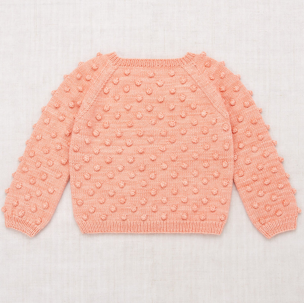 Popcorn Sweater in Grapefruit by Misha & Puff