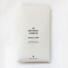 10 Birthday Candles in Mother's Milk by Wax Atelier