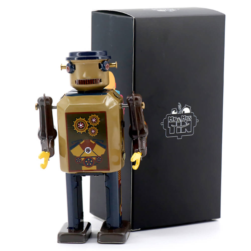Gear Bot Wind Up Tin Robot (Limited Edition) by Mr & Mrs Tin