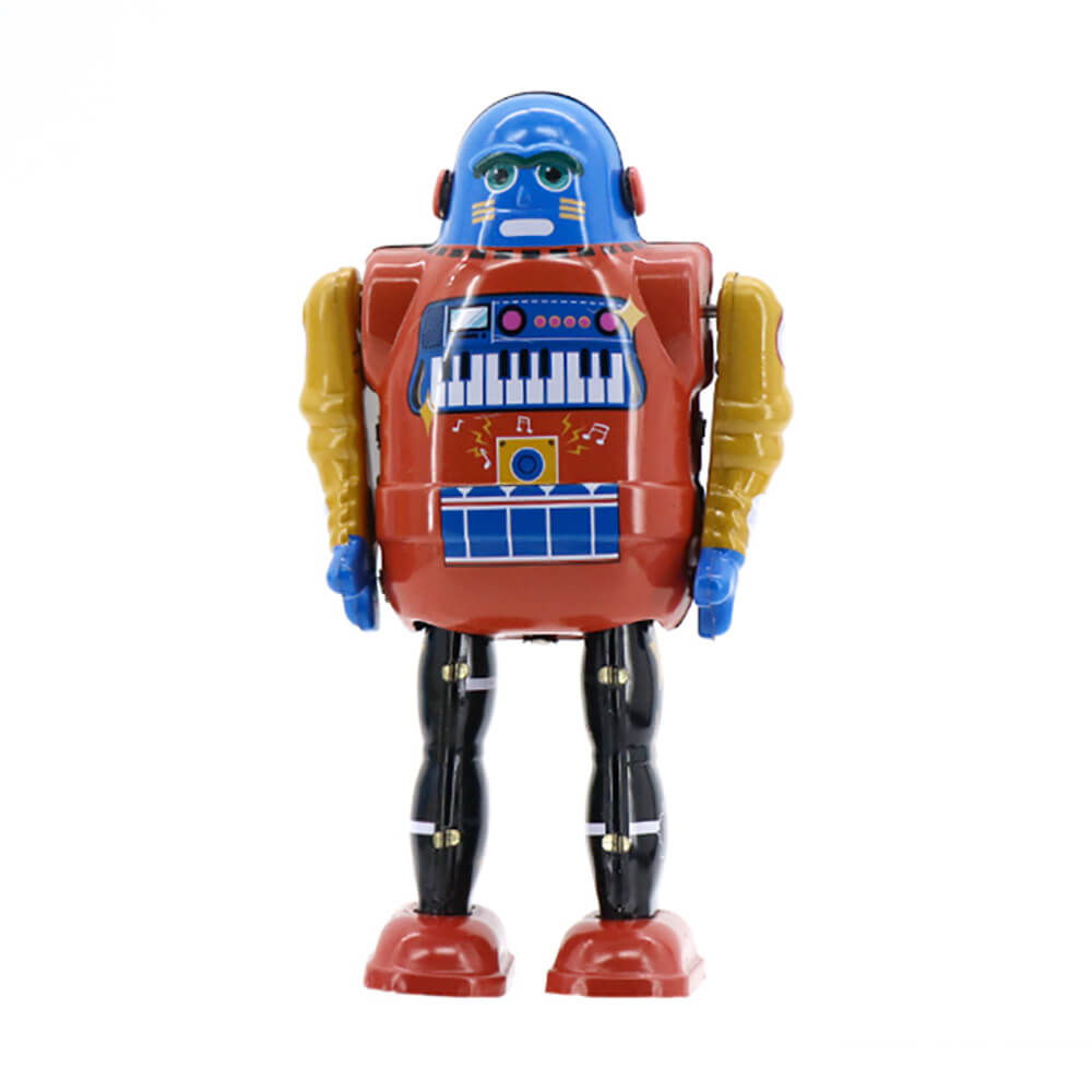 Piano Bot Wind Up Tin Robot (Limited Edition) by Mr & Mrs Tin