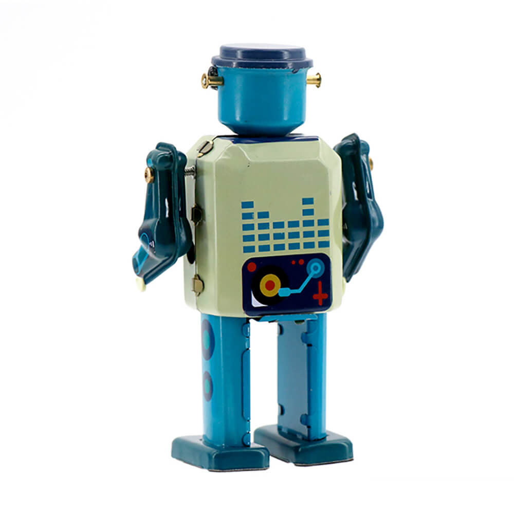 Vinyl Bot Wind Up Tin Robot (Limited Edition) by Mr & Mrs Tin