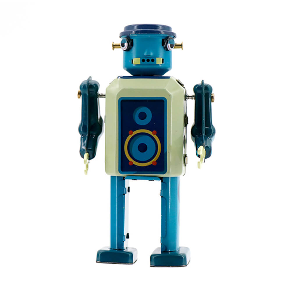 Vinyl Bot Wind Up Tin Robot (Limited Edition) by Mr & Mrs Tin