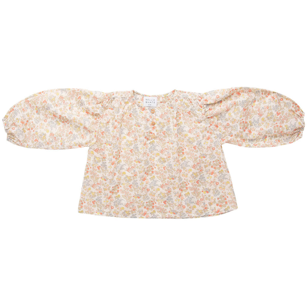 Mother May I Blouse in Nancy Ann Liberty Print by Nellie Quats - PREORDER