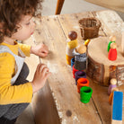 2 Nins Adults in Light Wood by Grapat