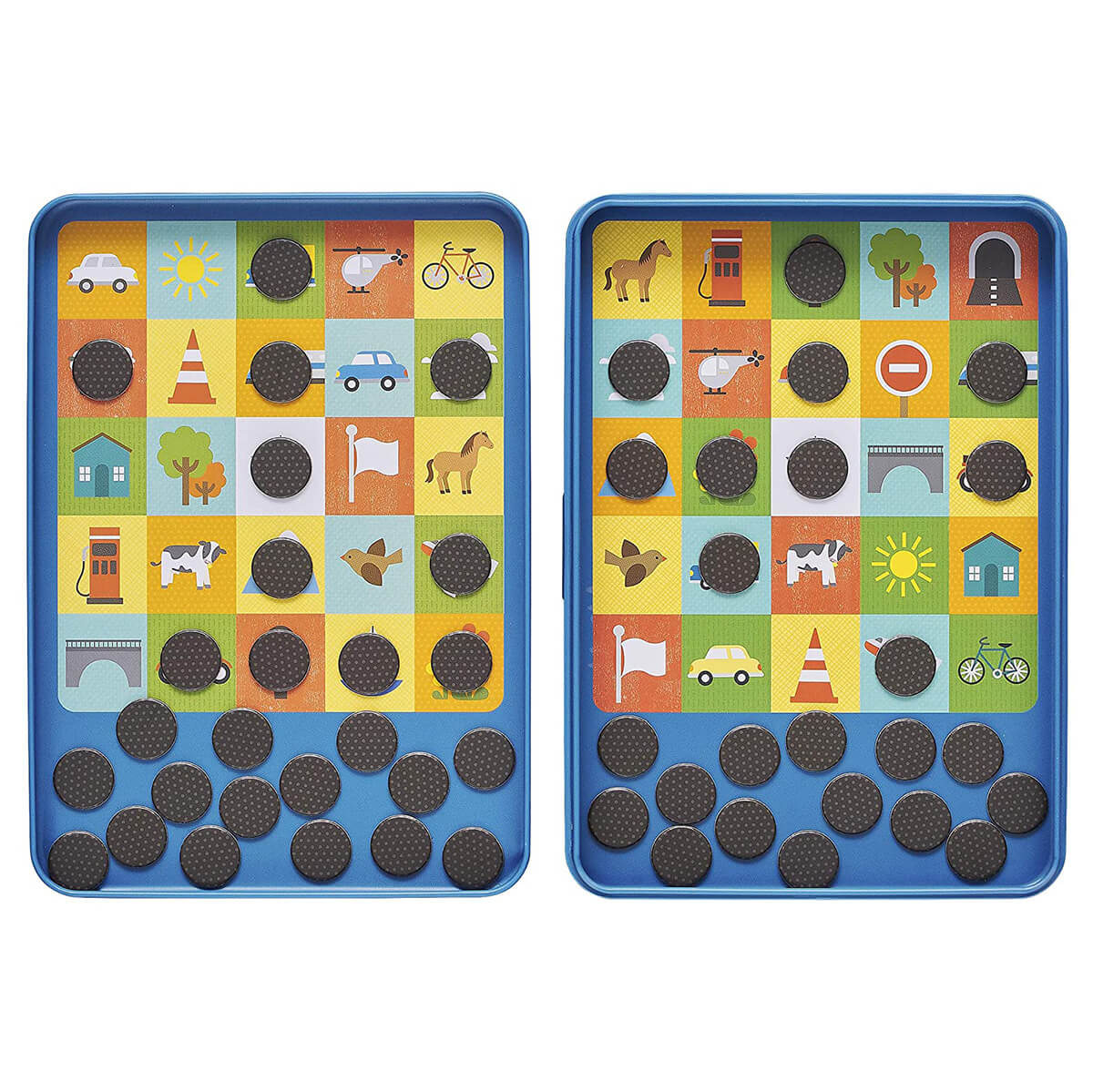 On-The-Go Bingo Magnetic Travel Game by Petit Collage