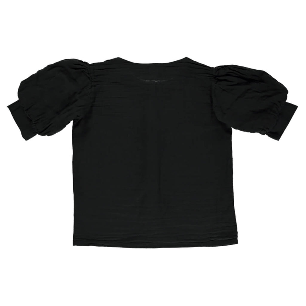 Poire Blouse in Pirate Black by Poudre Organic