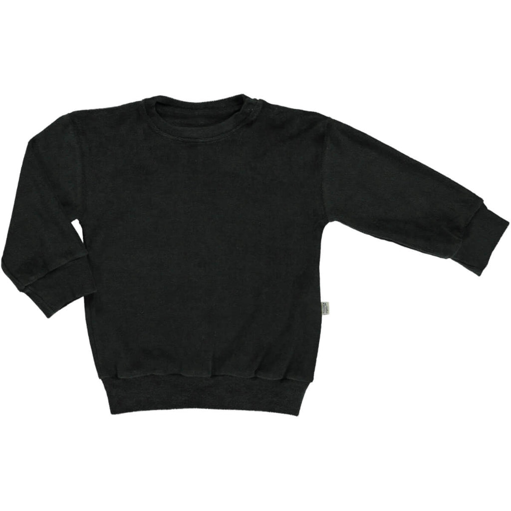 Cassandre Sweatshirt in Pirate Black by Poudre Organic