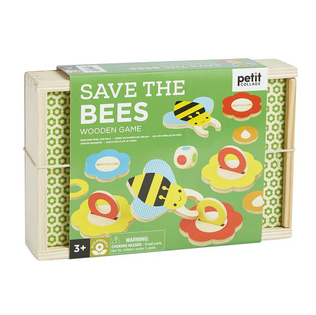 Save The Bees Wooden Game by Petit Collage