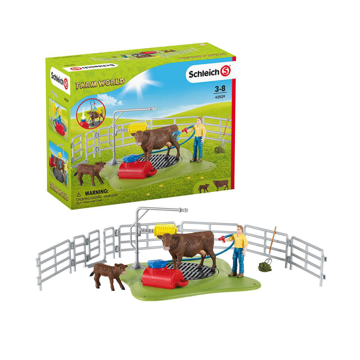 Happy Cow Wash Set by Schleich
