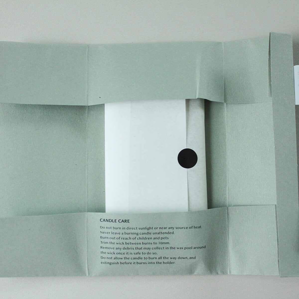 10 Birthday Candles in Seaweed by Wax Atelier