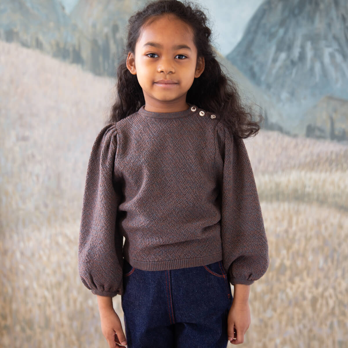 Agnes Sweater in Mineral by Soor Ploom - Last One In Stock - 10 