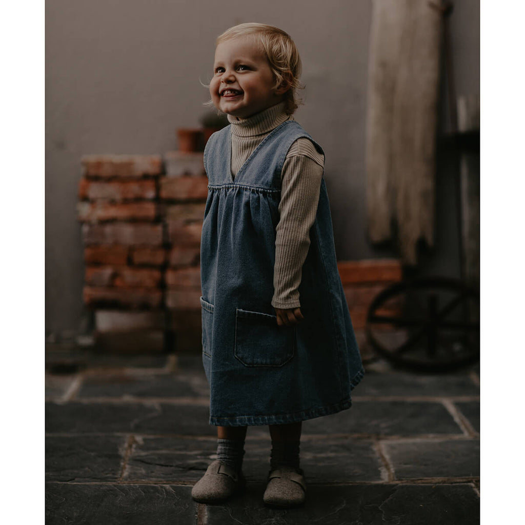 The Denim Overdress by The Simple Folk