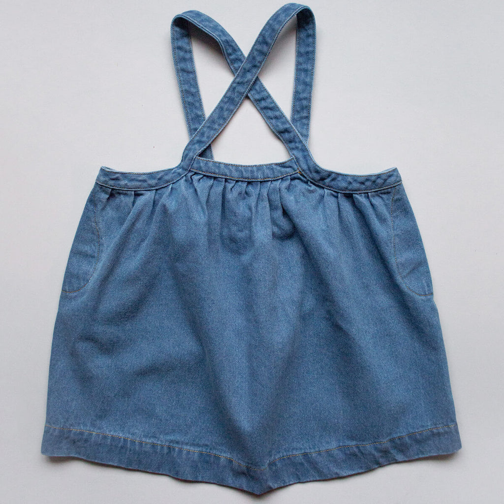 The Oversized Denim Pinafore by The Simple Folk