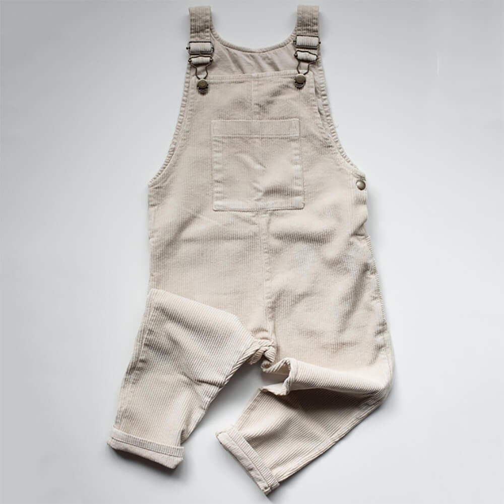The Wild and Free Dungaree in Oatmeal by The Simple Folk