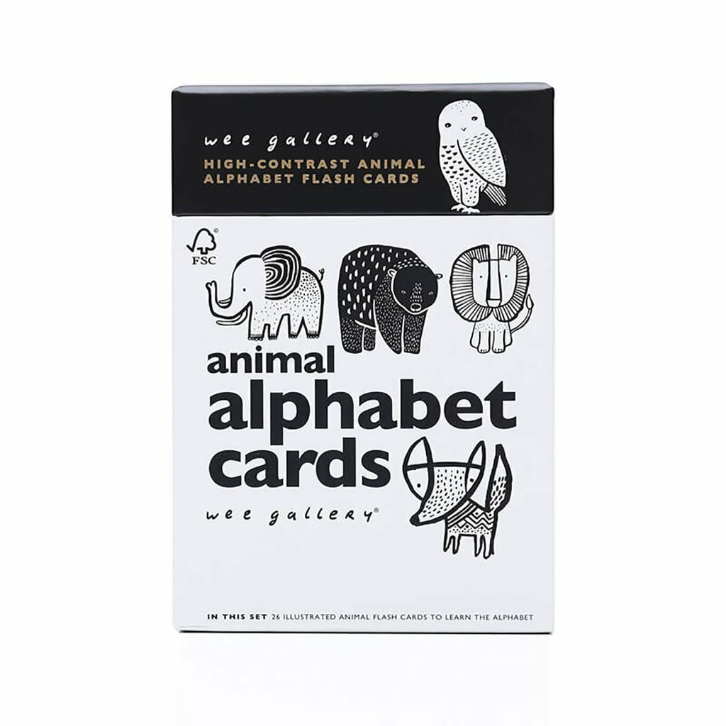 Animal Alphabet Cards by Wee Gallery