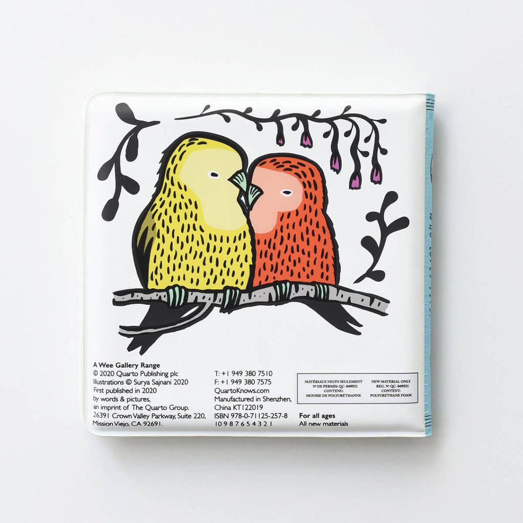 Colour Me: Who's Loves Pets? Baby's First Bath Book By Wee Gallery