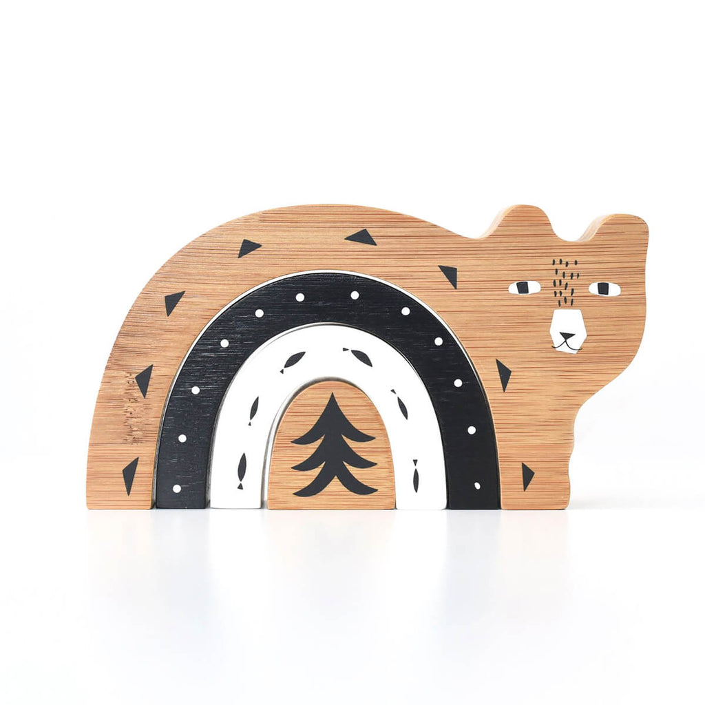 Bamboo Nesting Bear by Wee Gallery