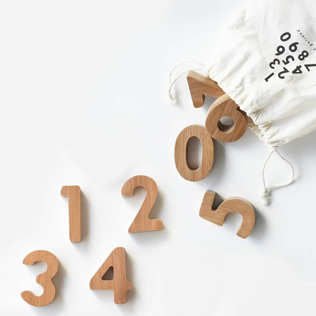 Bamboo Numbers by Wee Gallery