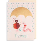 Thanks Greetings Card by Lydia Nichols for Lagom Design